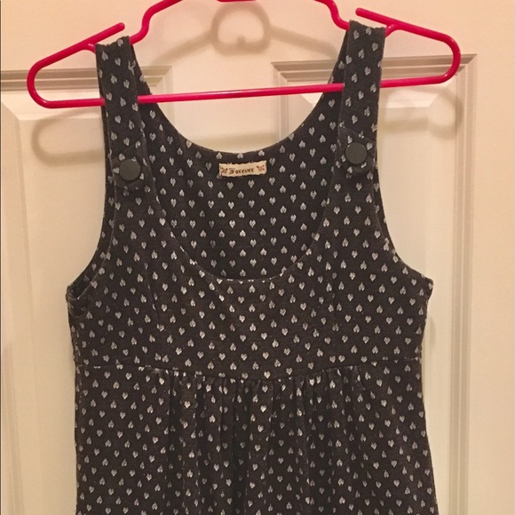 Forever 21 Dresses & Skirts - 🌸 Forever 21 Gray heart sweater dress